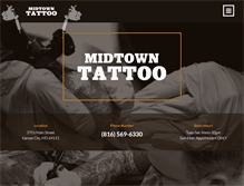 Tablet Screenshot of midtowntattoos.com